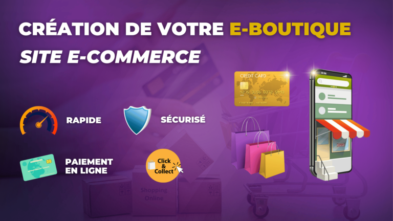 🛒 Création Boutique en Ligne